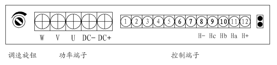 無(wú)刷驅(qū)動(dòng)器BL-2412H端子圖
